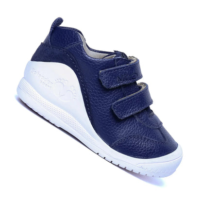 Zapatos para Niños de color azul en vista lateral derecha