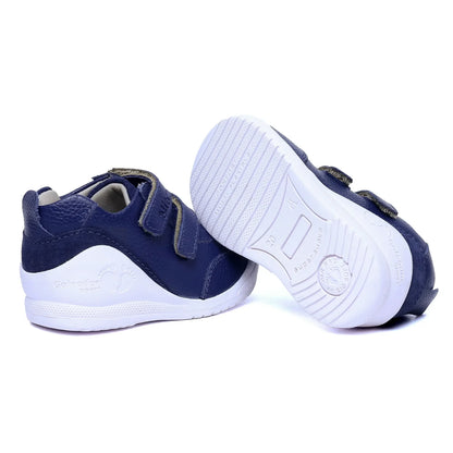 Zapatos para Niños de color azul en vista lateral izquierda