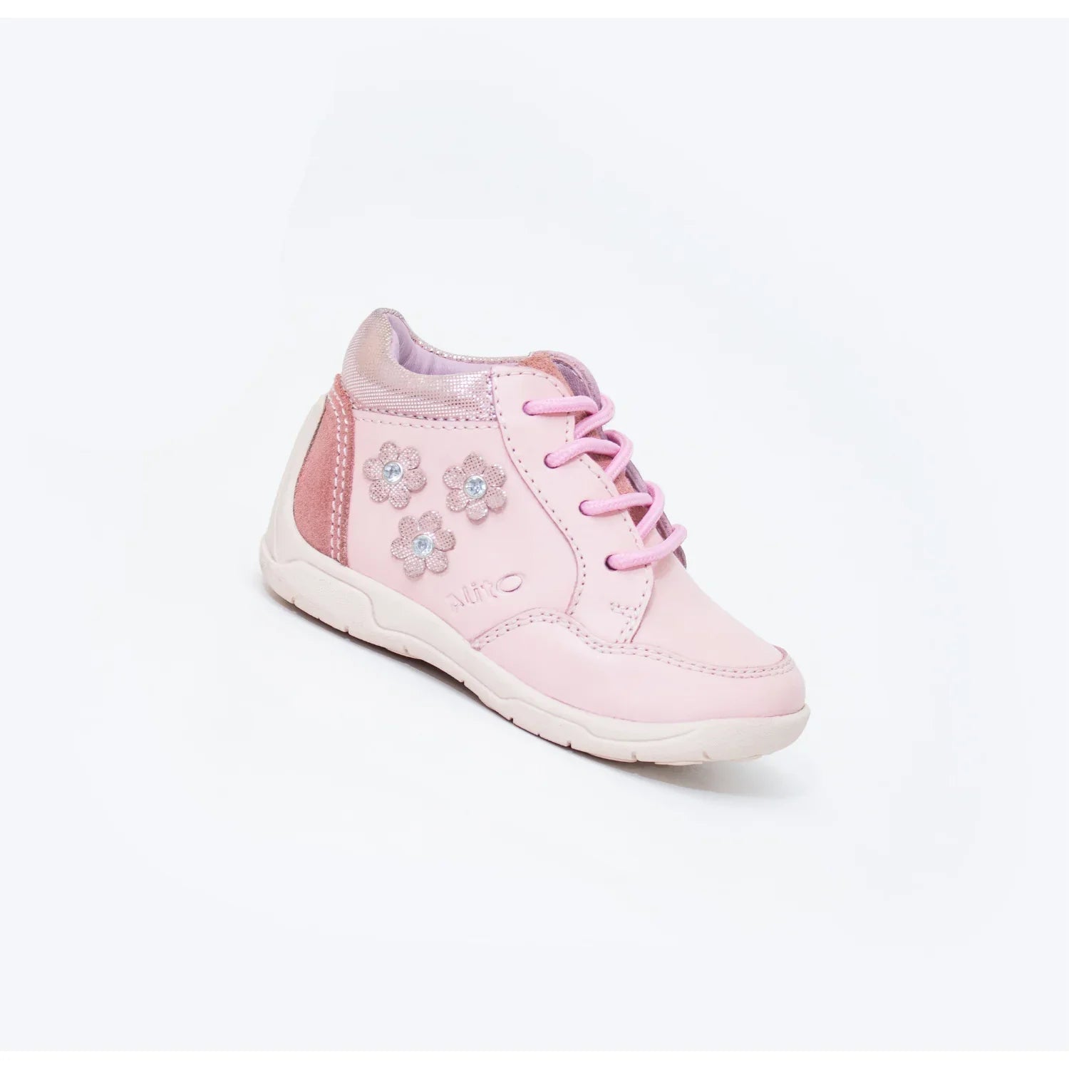 Zapatos para Niñas de color rosado en vista lateral derecha