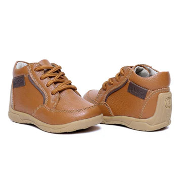 Zapatos para Niños de color natural en vista frontal