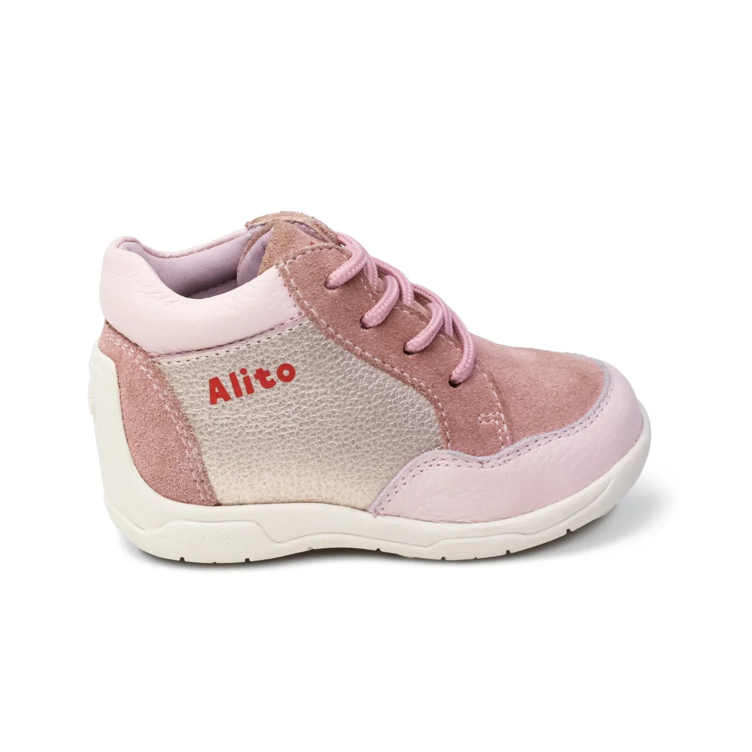 Zapatos para Niñas de color rosado en vista lateral derecha