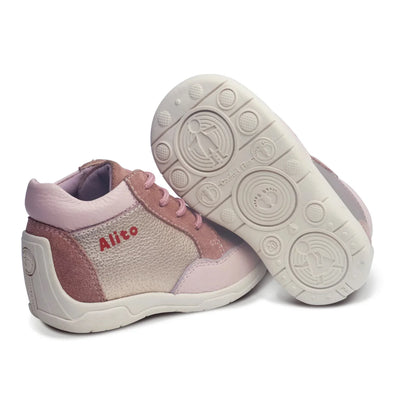 Zapatos para Niñas de color rosado en vista lateral izquierda