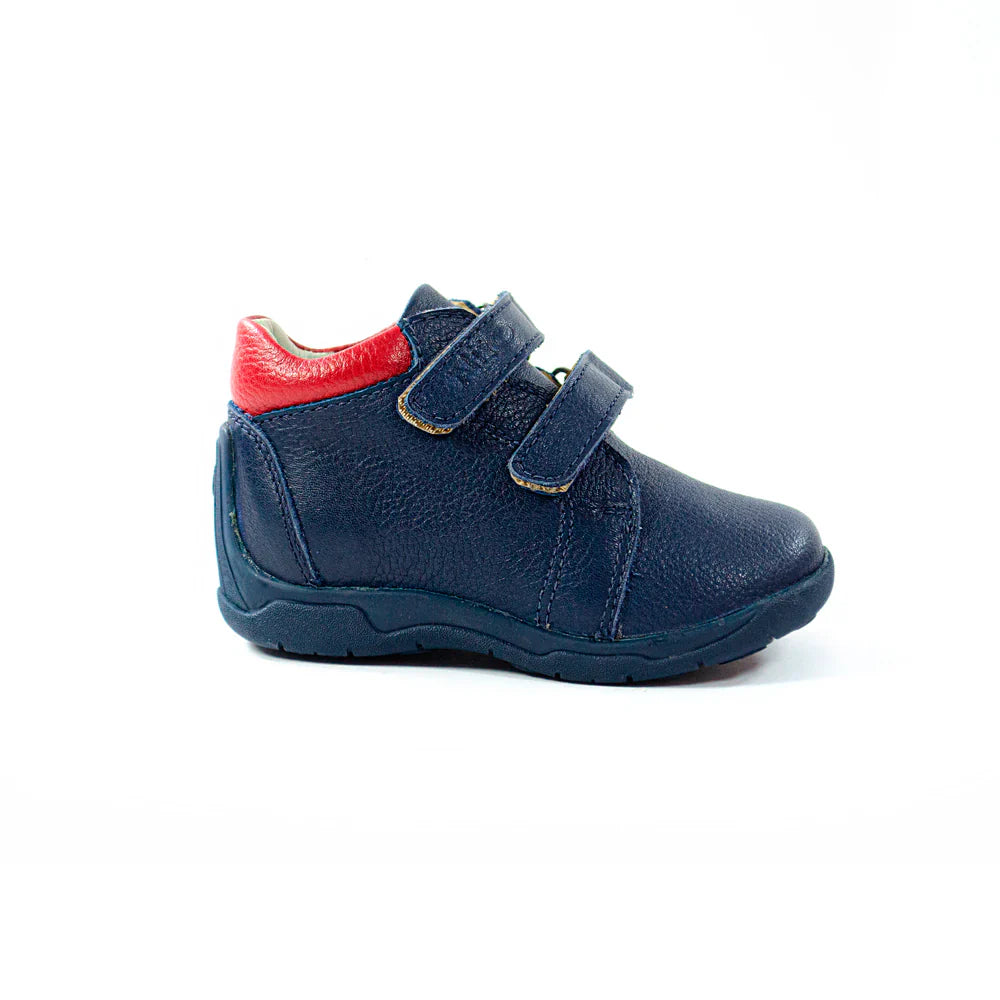Zapatos para Niños de color azul en vista lateral derecha