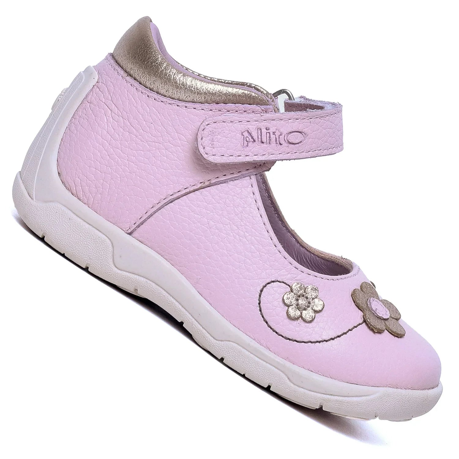 Zapatos para Niñas de color rosado en vista lateral derecha