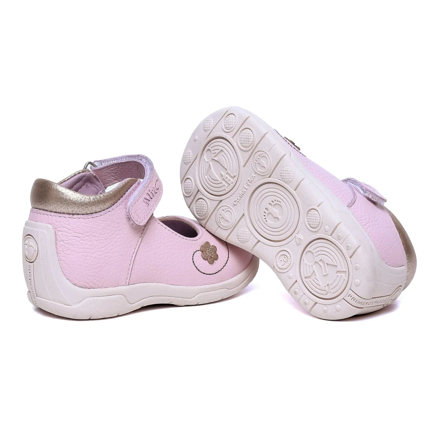 Zapatos para Niñas de color rosado en vista lateral izquierda