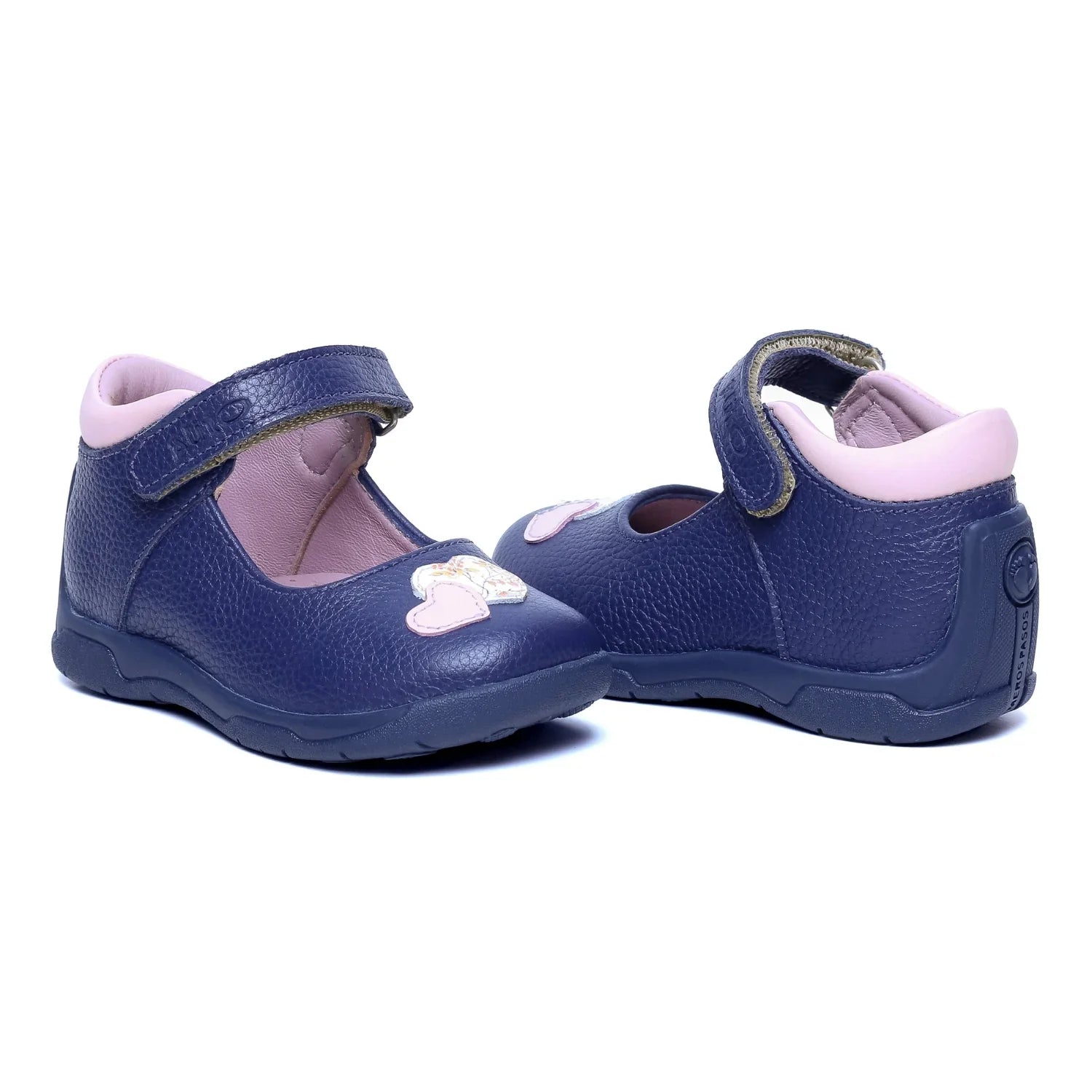 Zapatos para Niñas de color azul en vista frontal