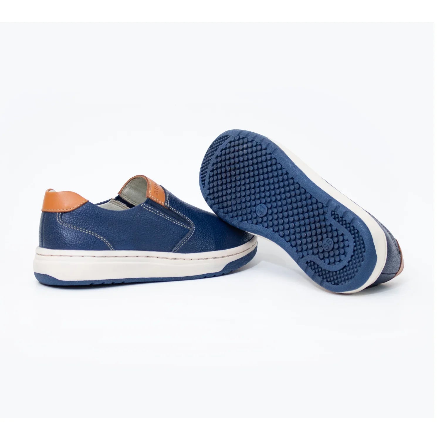 Zapatos para Niños de color azul en vista lateral izquierda