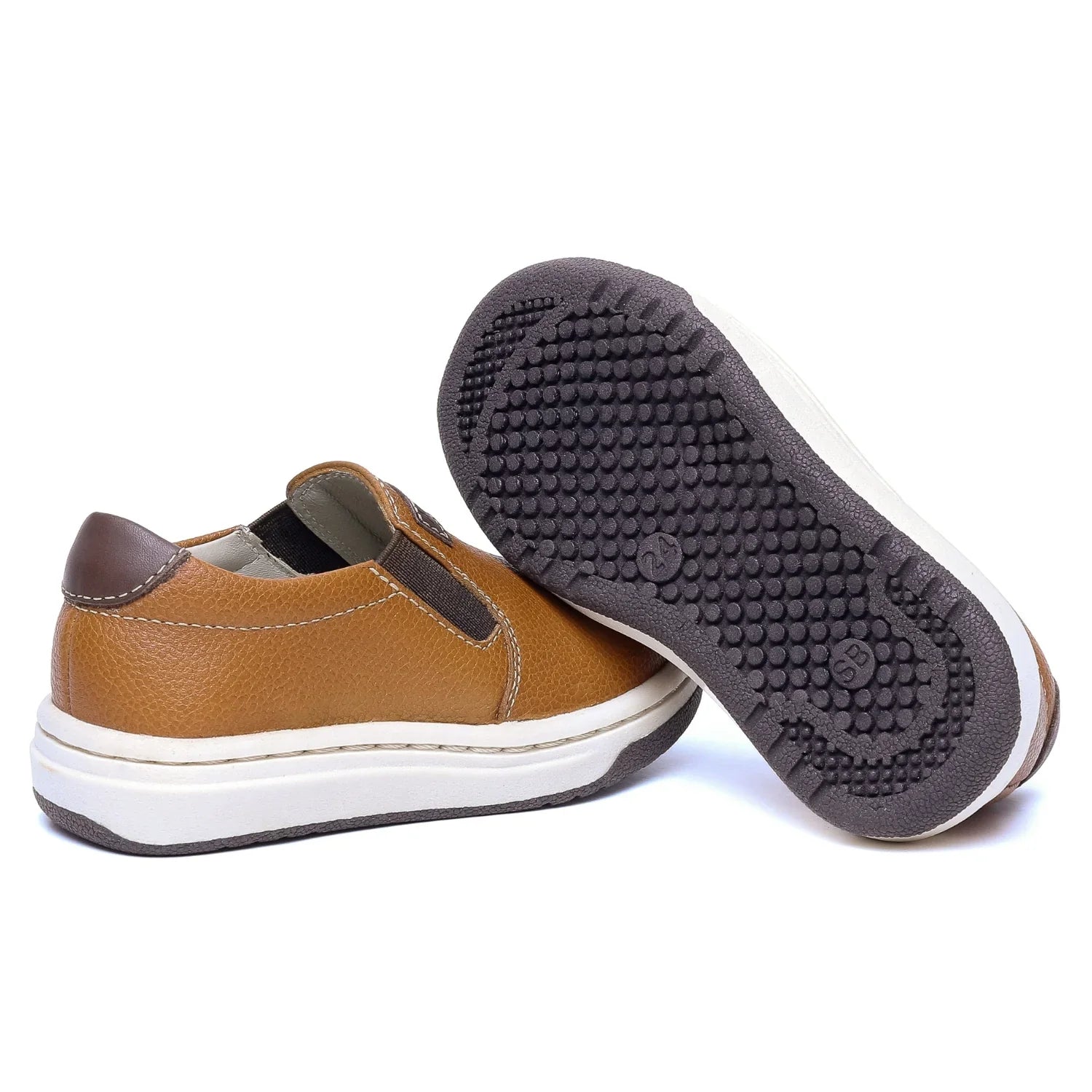 Zapatos para Niños de color natural en vista lateral izquierda