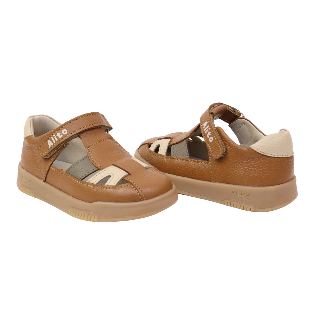 26083 Sandalia Natural Nude