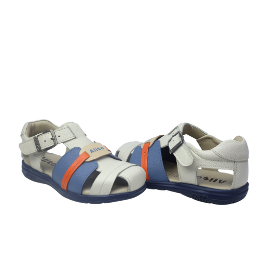 26086 SANDALIA HUESO ACERO