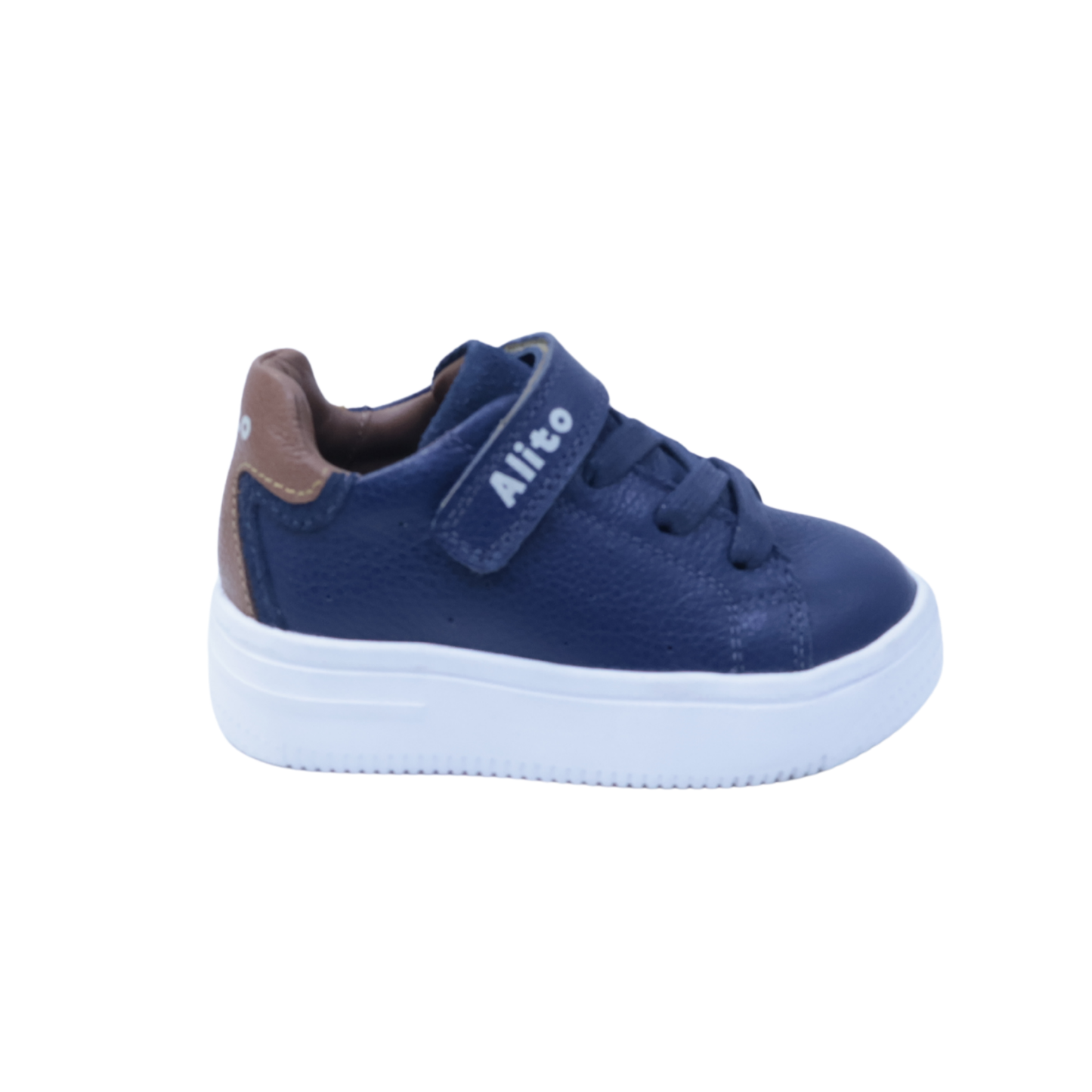 Zapatos para Niños de color azul en vista lateral derecha