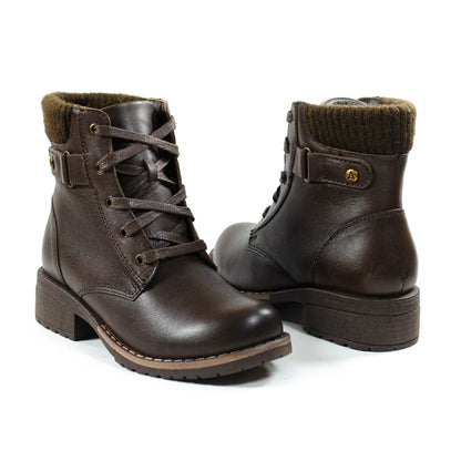 Botas para Niñas de color africano en vista frontal