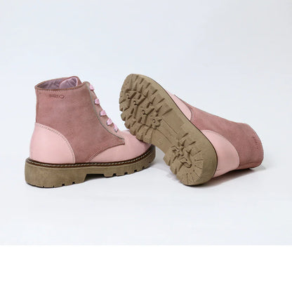 Botines para Niñas de color negro en vista lateral izquierda