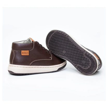 Zapatos para Niños de color marron en vista lateral izquierda