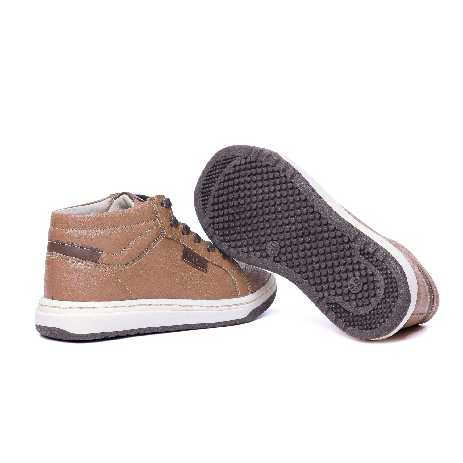 Zapatos para Niños de color natural en vista lateral derecha