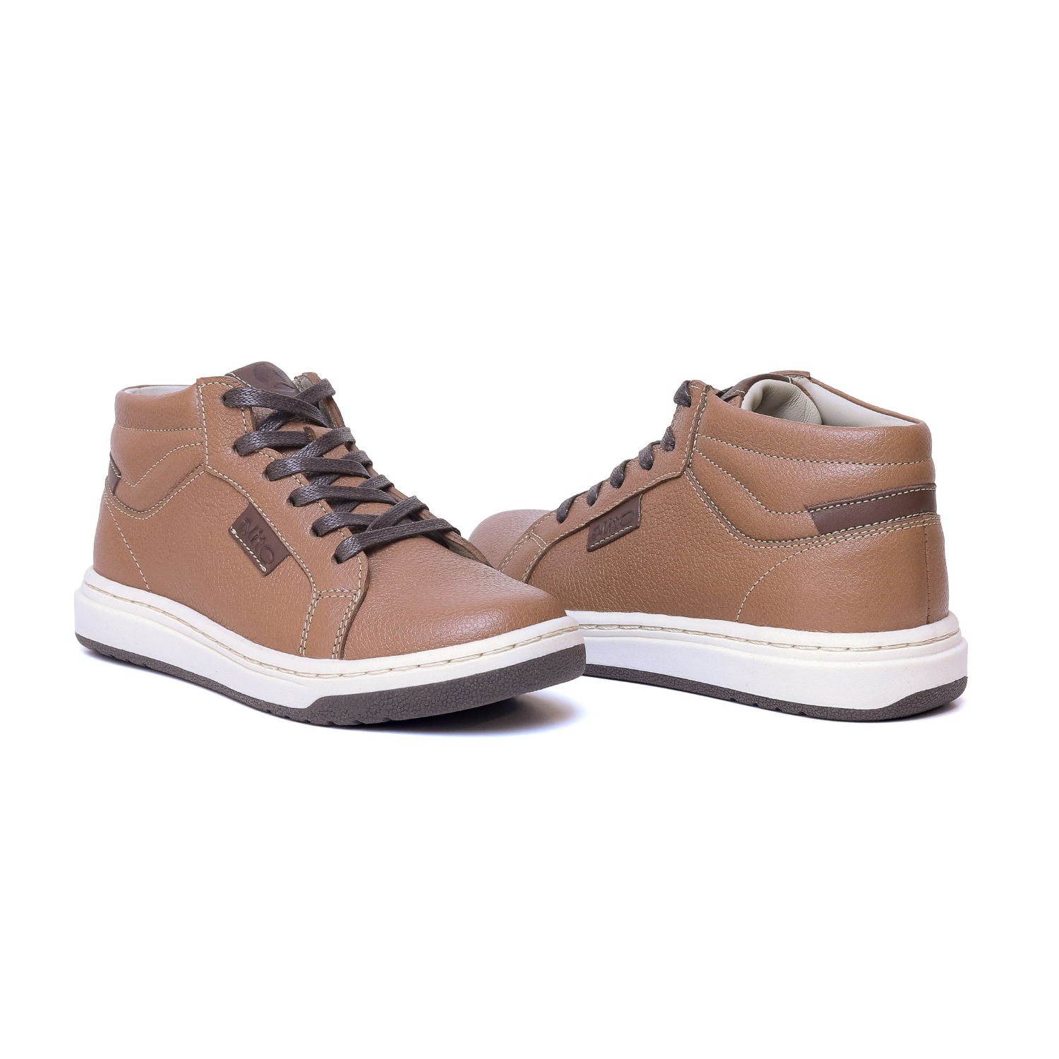 Zapatos para Niños de color natural en vista frontal