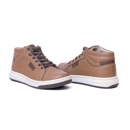 Zapatos para Niños de color natural en vista frontal