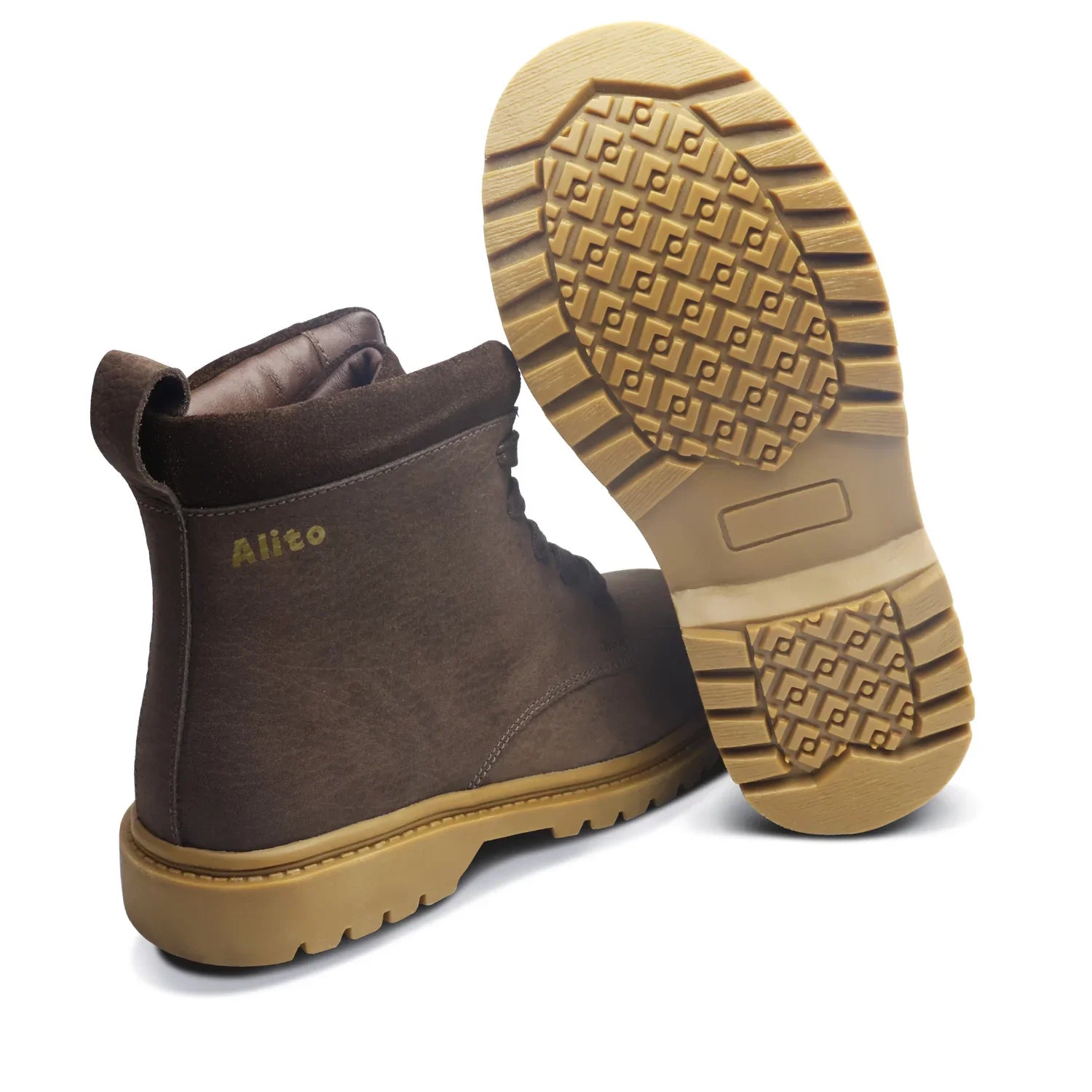 Botines para Niñas de color toffe en vista lateral izquierda