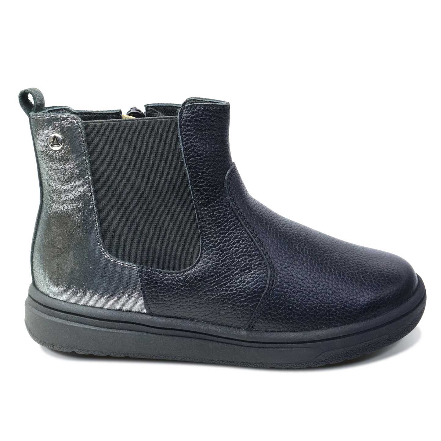 Botines para Niñas de color natural en vista frontal