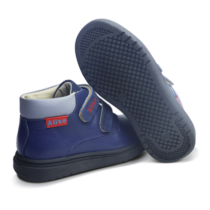 Zapatos para Niños de color verde en vista frontal