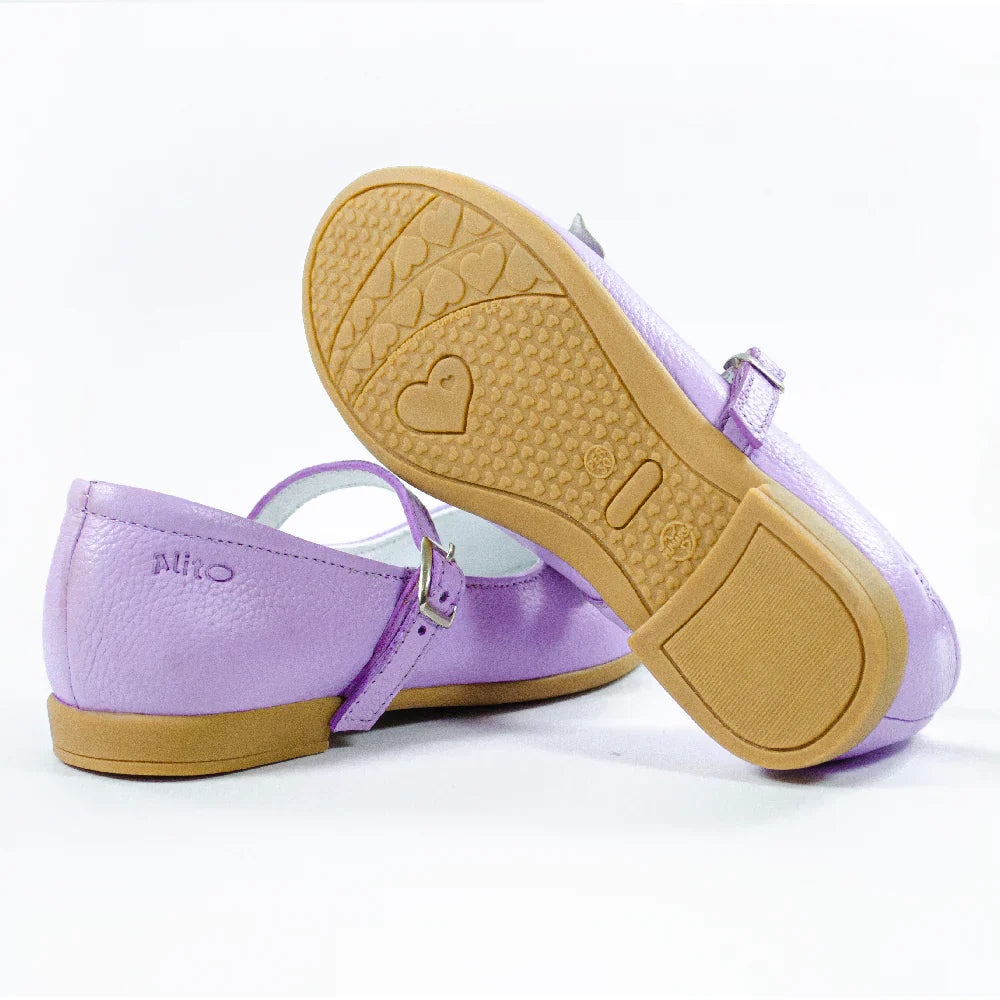 Zapatos para Niñas de color lila en vista lateral derecha