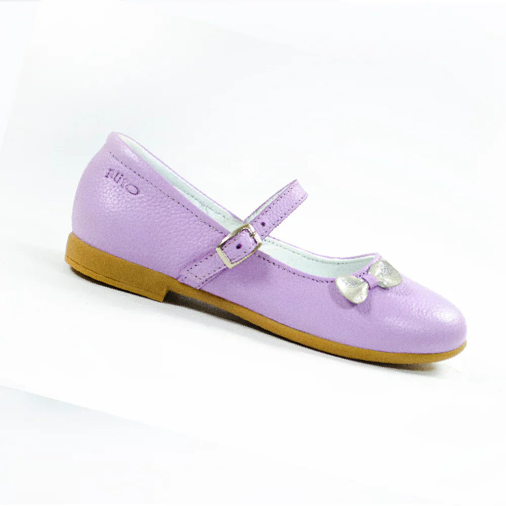 Zapatos para Niñas de color lila en vista lateral izquierda