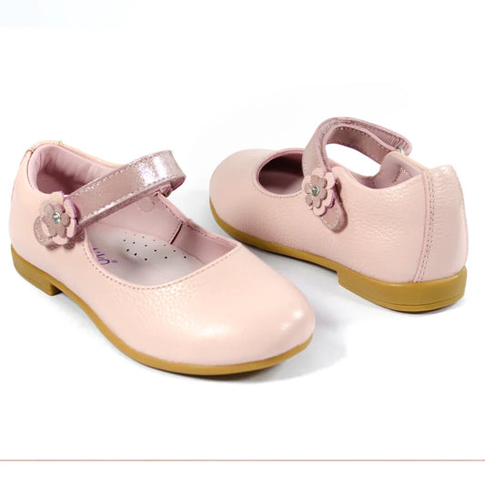 Zapatos para Niñas de color rosado en vista frontal