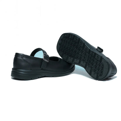 Zapatos para Escolares de color hebilla en vista lateral izquierda