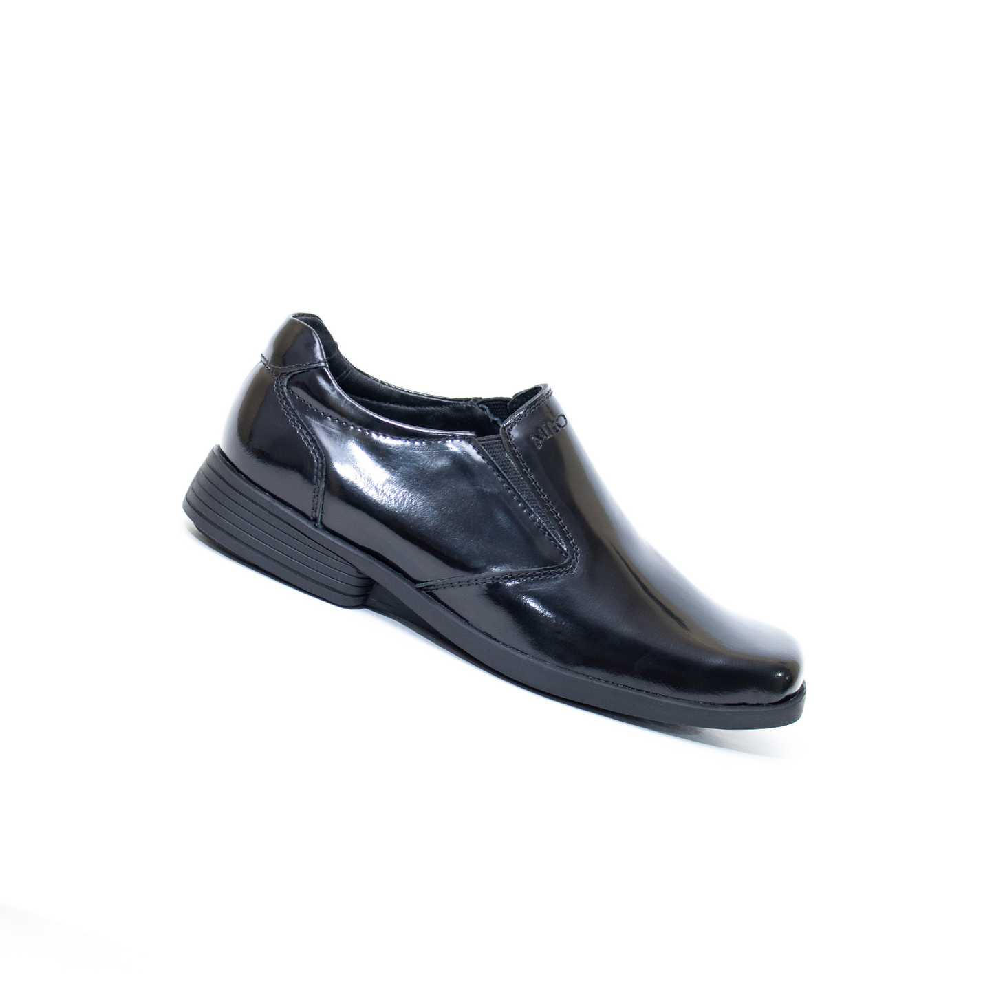 Zapatos para Niños de color negro en vista lateral derecha