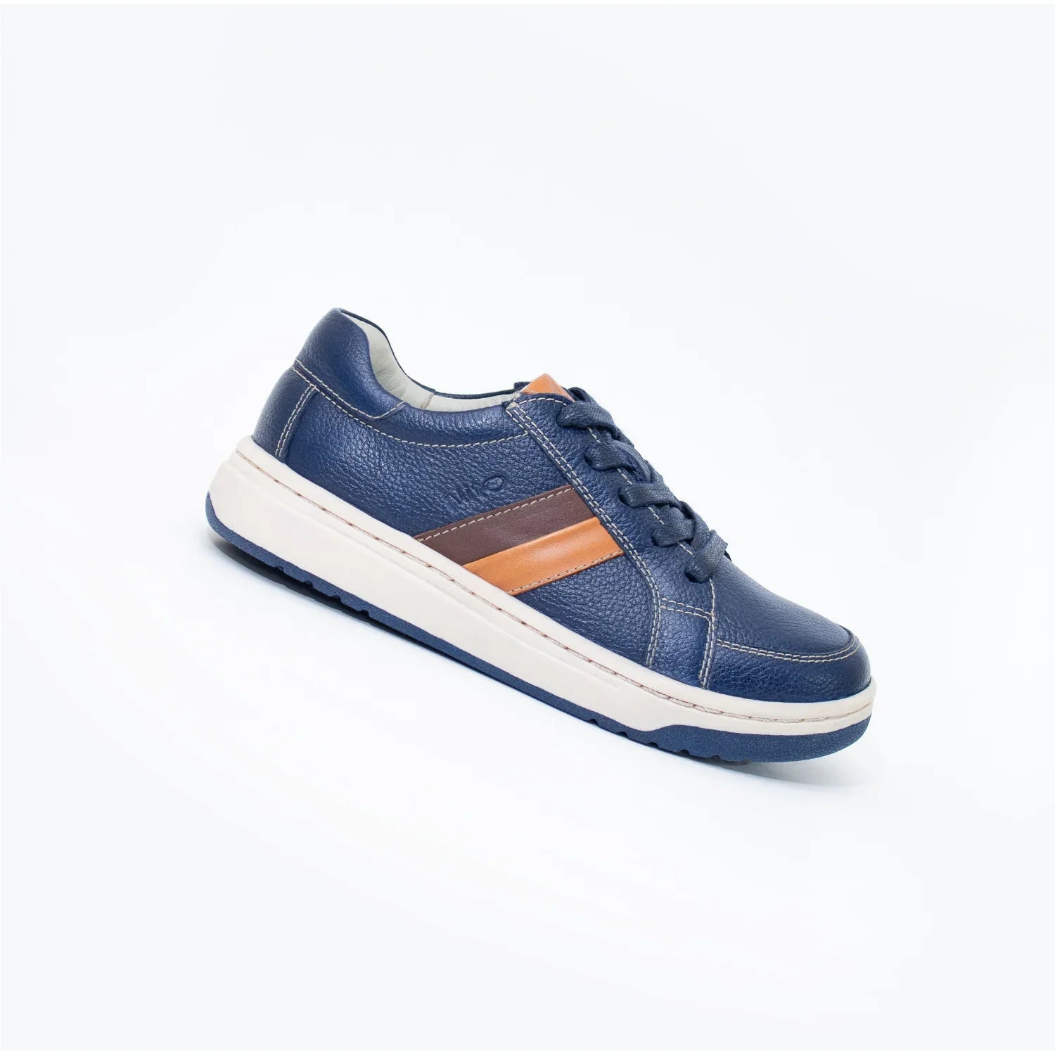 Zapatos para Niños de color azul en vista lateral derecha