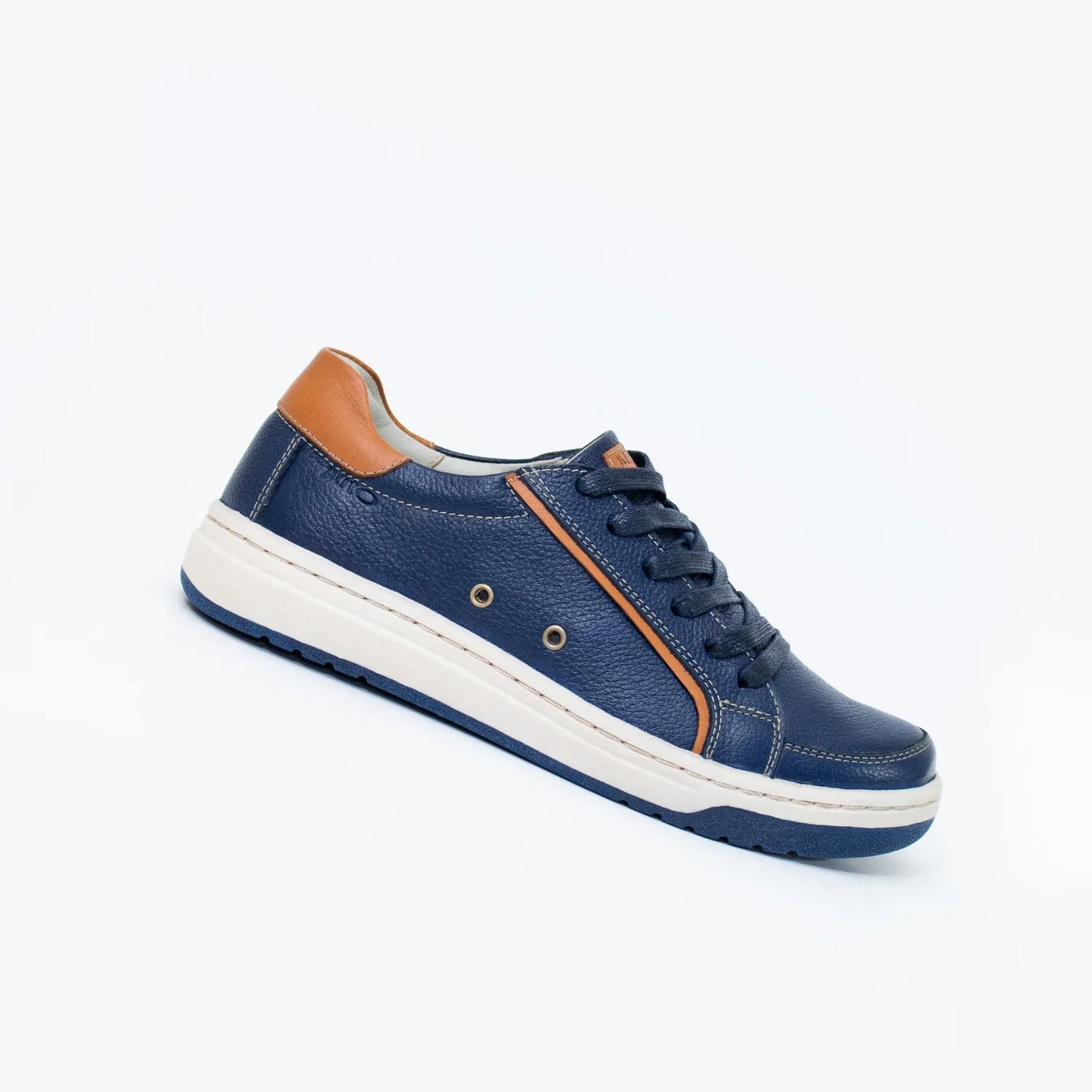 Zapatos para Niños de color azul en vista lateral derecha