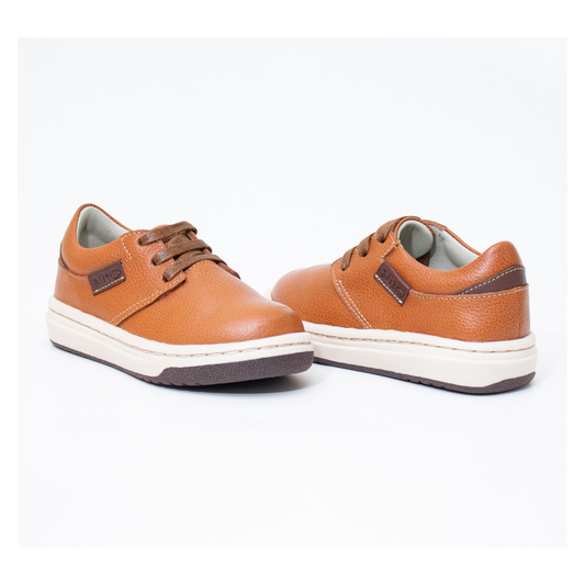 Zapatos para Niños de color natural en vista frontal