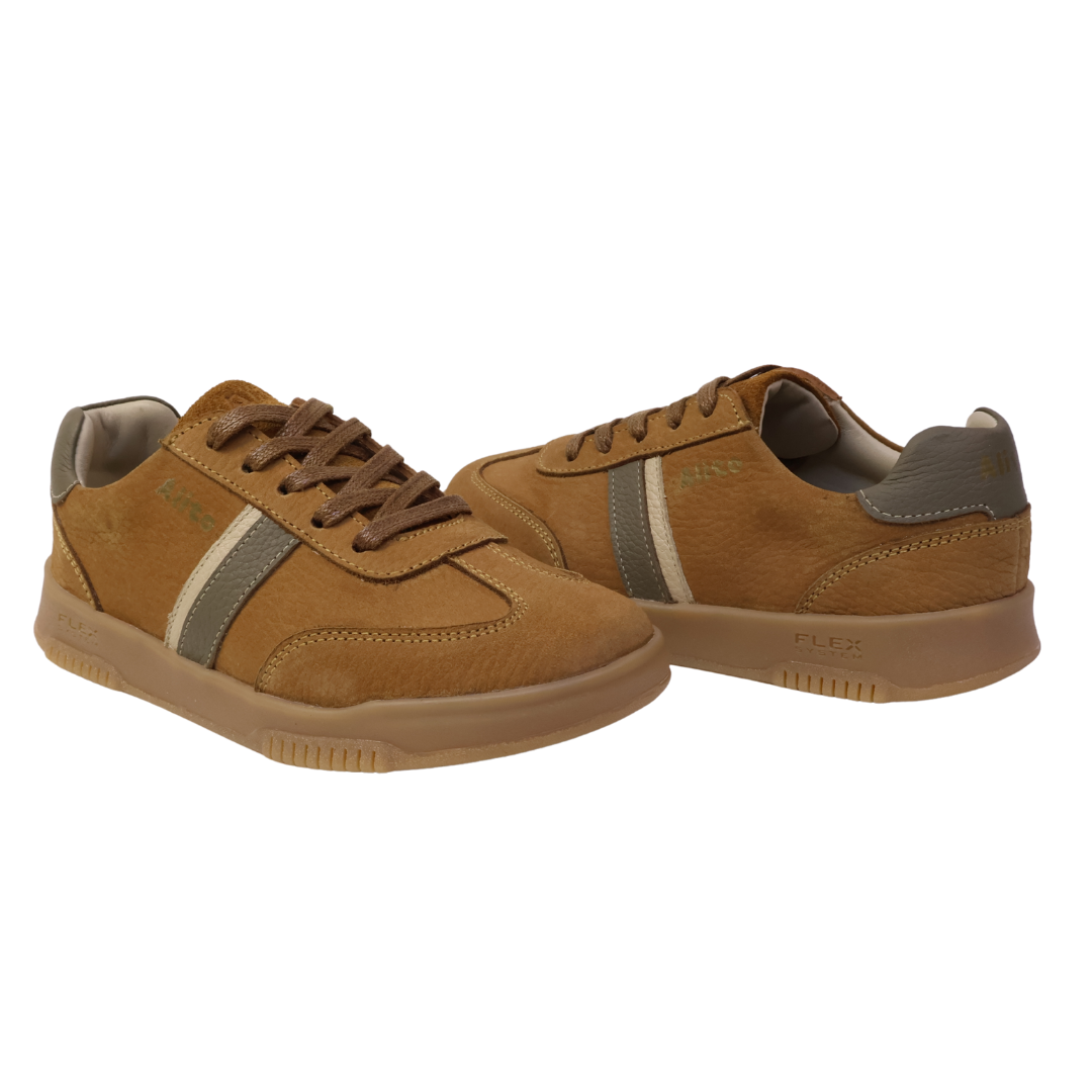 Zapatos para Niños de color natural en vista lateral izquierda