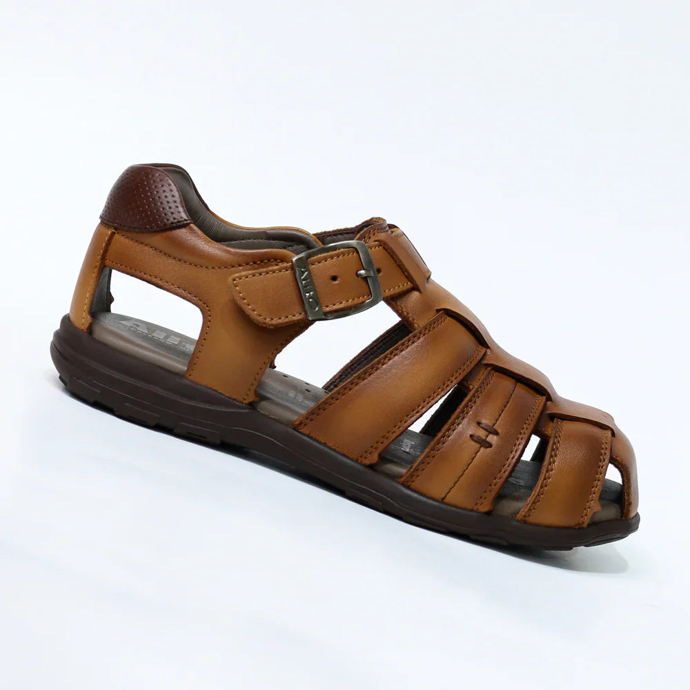 Sandalias para Niños de color natural en vista lateral derecha