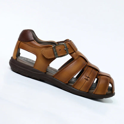 Sandalias para Niños de color natural en vista lateral derecha