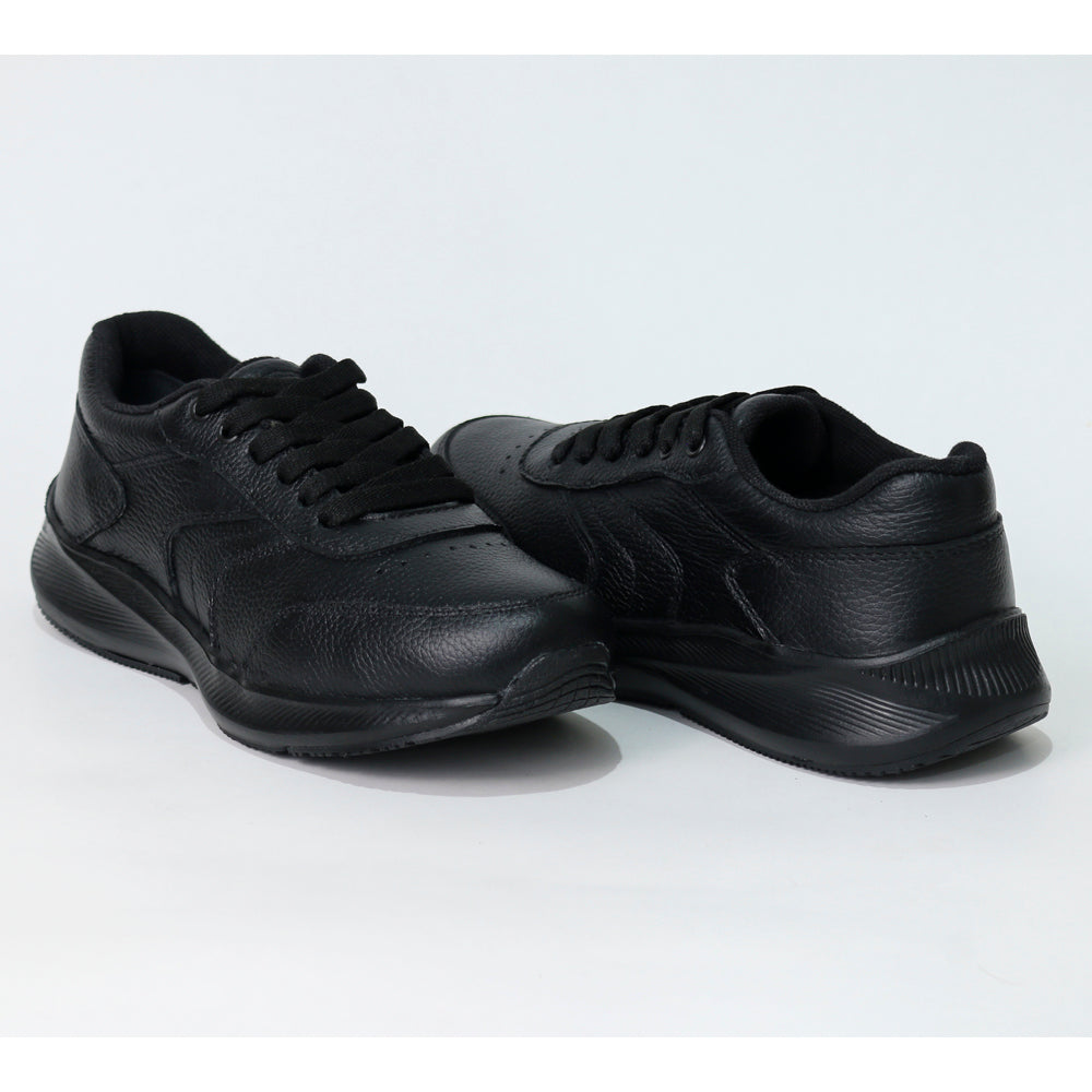 38035 ZAPATILLA ESCOLAR NEGRO 33-38