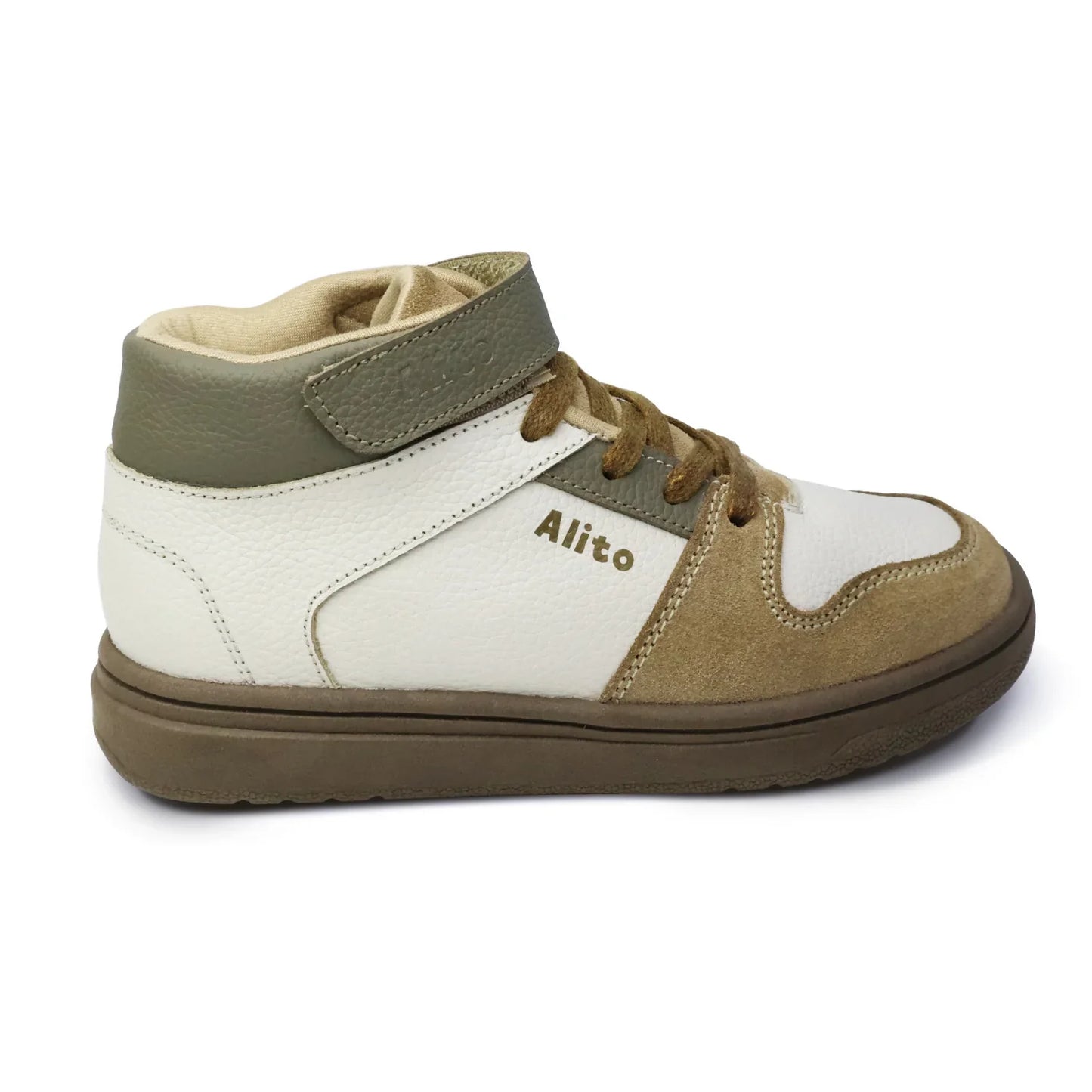 Zapatos para Niños de color nude en vista lateral derecha