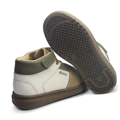 Zapatos para Niños de color nude en vista lateral izquierda