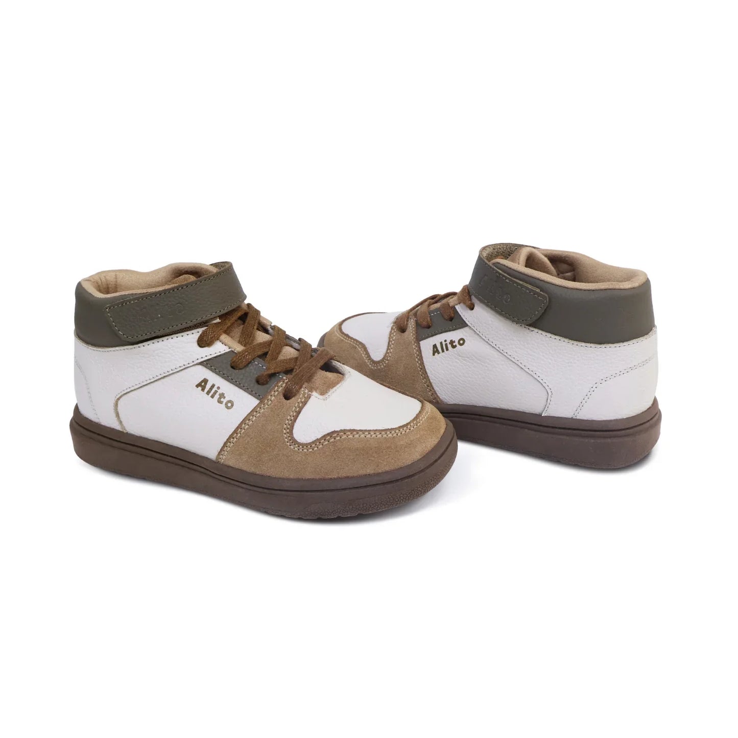 Zapatos para Niños de color nude en vista frontal