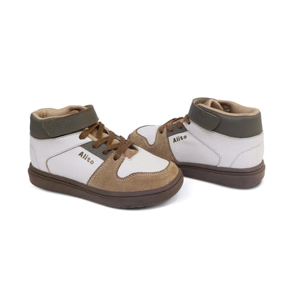 Zapatos para Niños de color nude en vista frontal